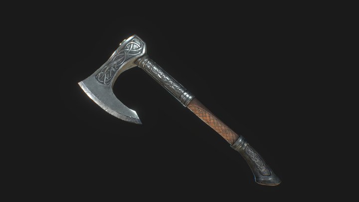 Viking Axe - Assassin's Creed Valhalla 3D Model