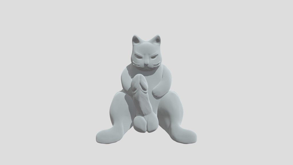 Midnight Black Cat Statue