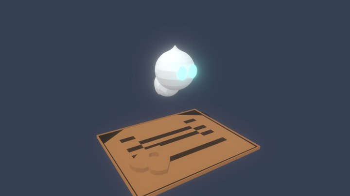 OUJIA board + spirit 3D Model