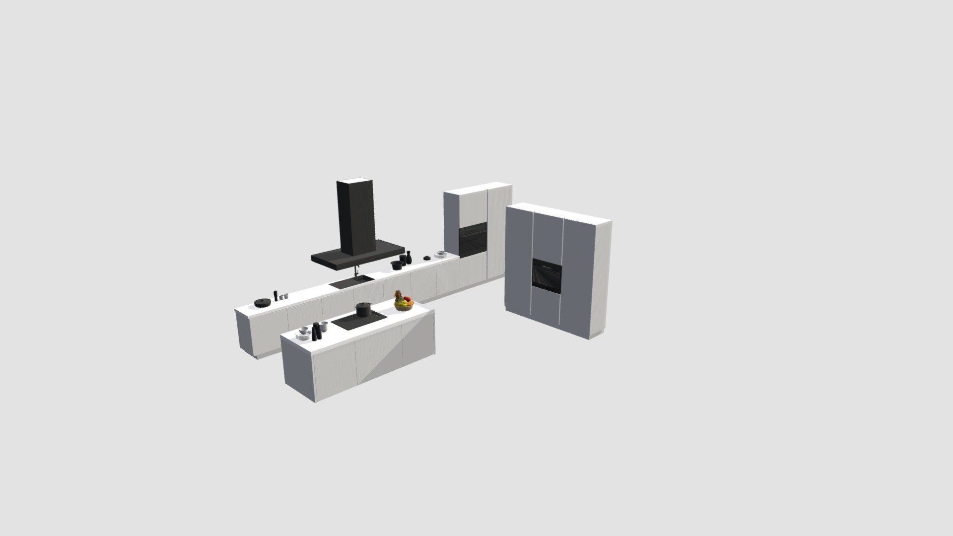 kitchen - Buy Royalty Free 3D model by Evermotion [6520142] - Sketchfab ...
