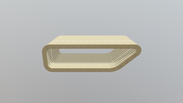 MESA DE CENTRO PROTOTIPO 1 3D Model