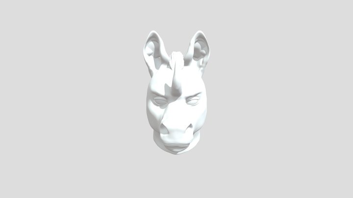 Pony head commision 3D Model