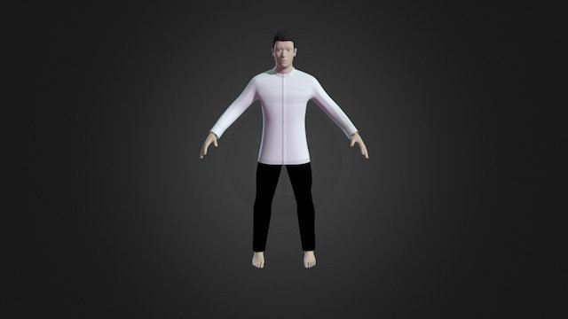Baju Koko 3D Model
