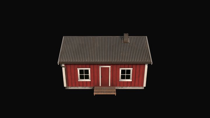 old cabin 3D Model