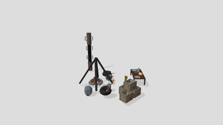 Sprint 3 Props and Additions 3D Model