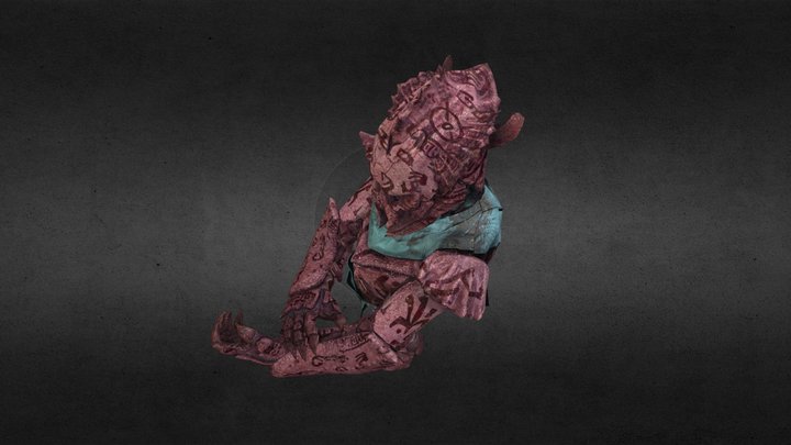 Skywind Dreugh Armour 3D Model