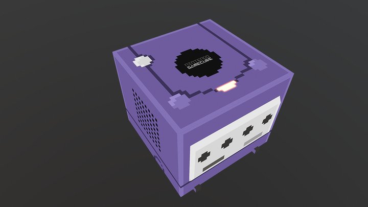 Nintendo Gamecube 3D Model
