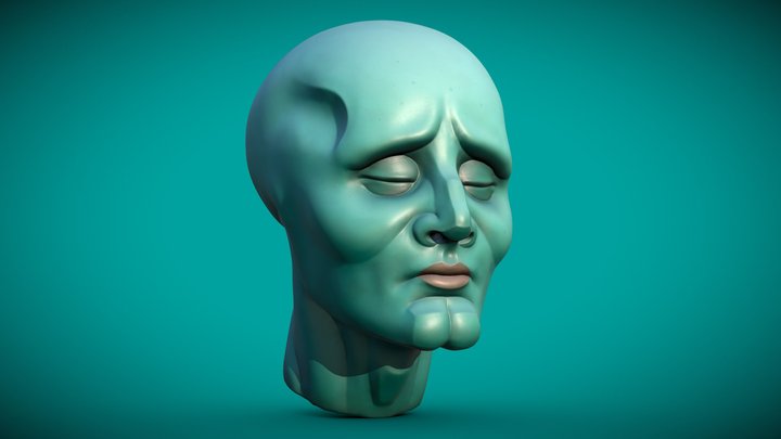 Handsome Squidward – Free 3D Model STL