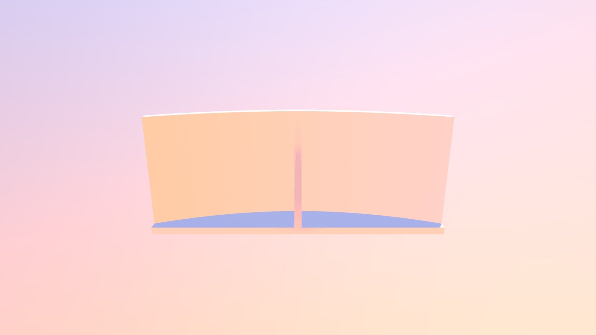curved wall support