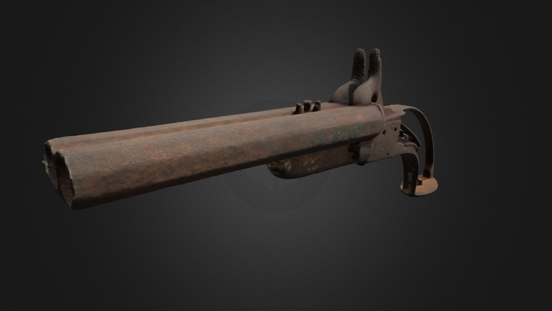 Pistola Model 400k Fbx - 3D model by previtus [6528ec0] - Sketchfab