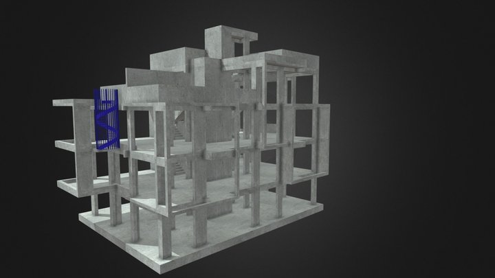BUILDING IN PAREKKLISIA (131) 3D Model