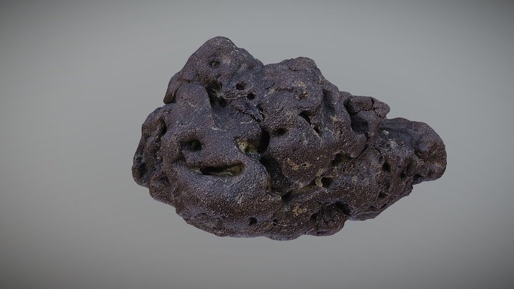 Limonite concretion from the IJsselmeer seabed 3D Model
