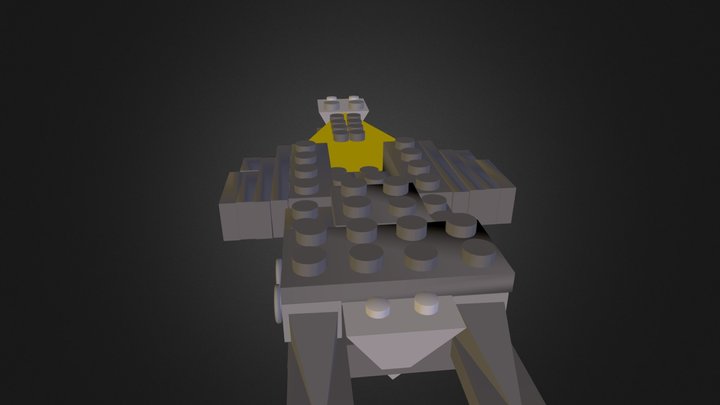 båt_lego.3ds 3D Model