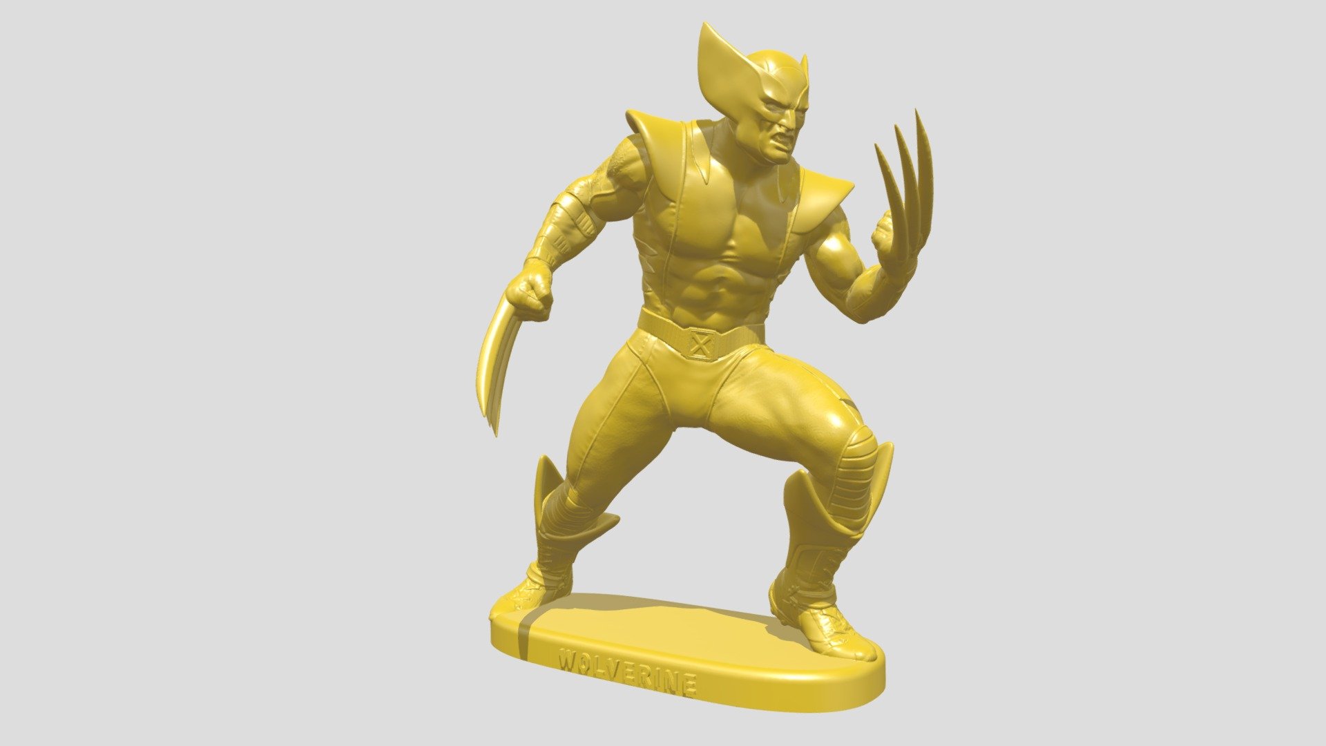 012 Wolverine 3D model by 3DCraft (insta3dcraft) [6529be2