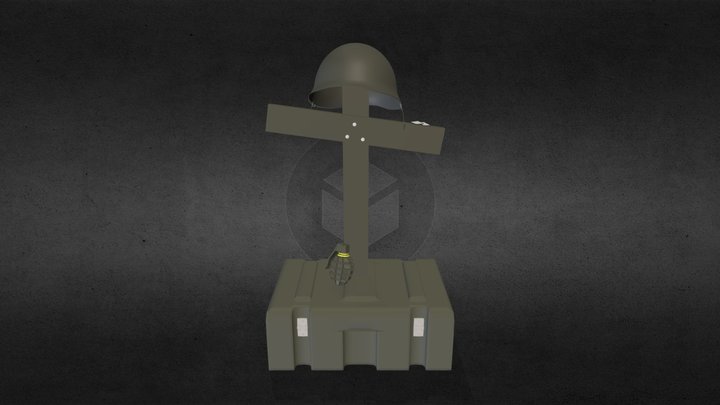 a Soldier's Memorial 3D Model