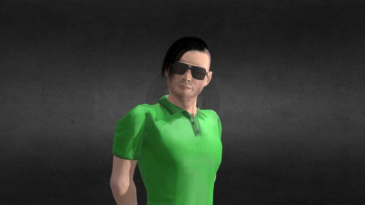 Luke Frick 3D Model