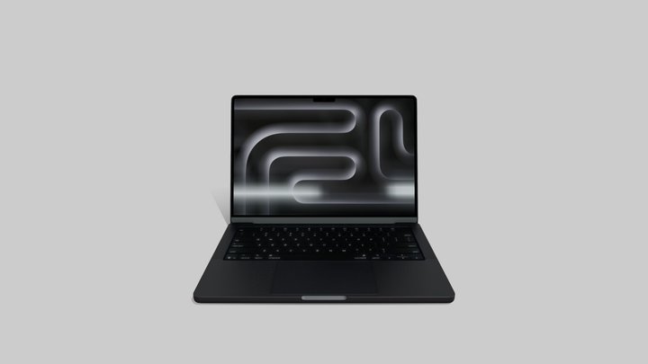 MacBook Pro 14-inch M5 3D Model