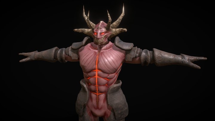 Hunter of the Abyss 3D Model