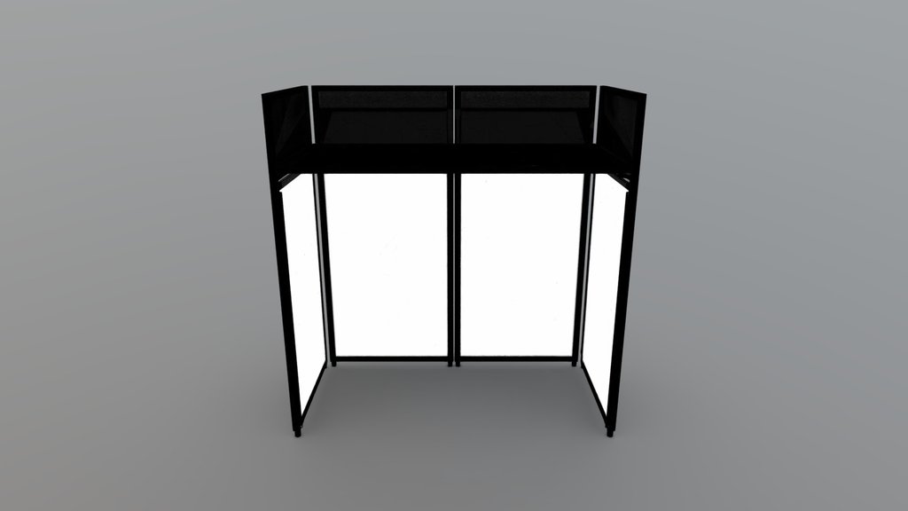DJ Booth (All-In-One DJ Facade and Table)