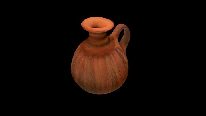 Cántaro Inka - Representación del Culto al Agua – Modello 3D gratuito STL