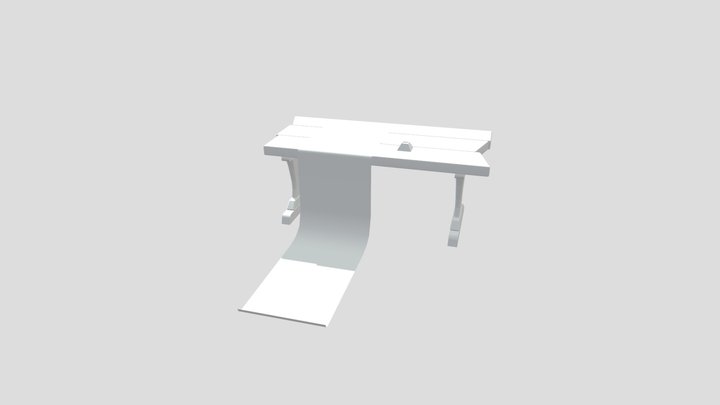 Stylized Table 3D Model