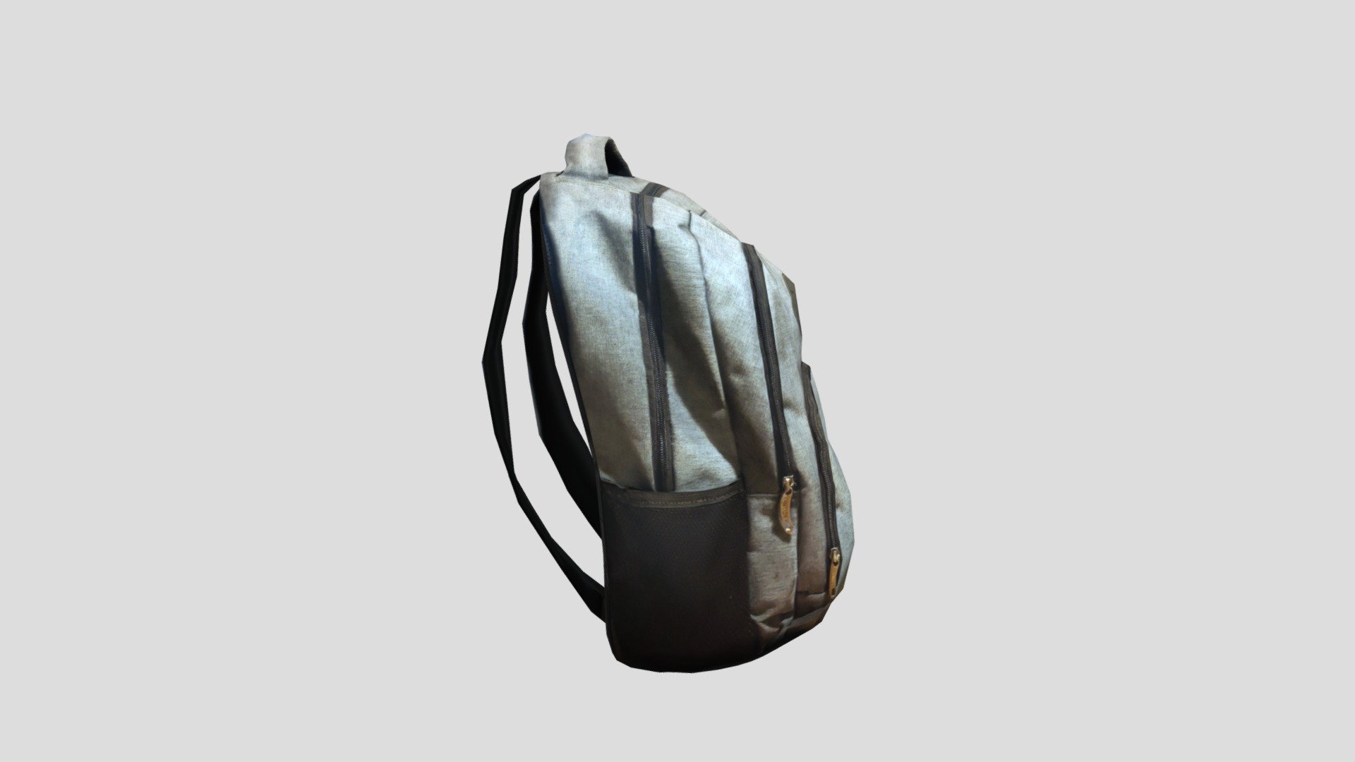 Grey_backpack - Download Free 3D model by ShivaprasadKM [652db53 ...