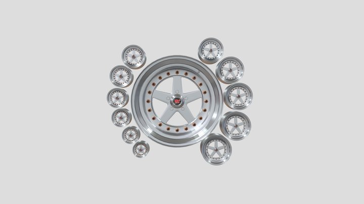 Holeshot Hole Star 3D Model