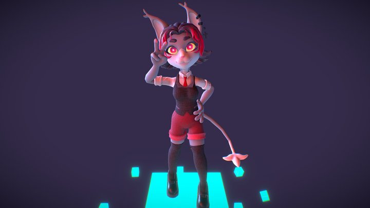 Jessykat Remake 3D Model