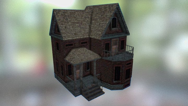 Urban House 3D Model