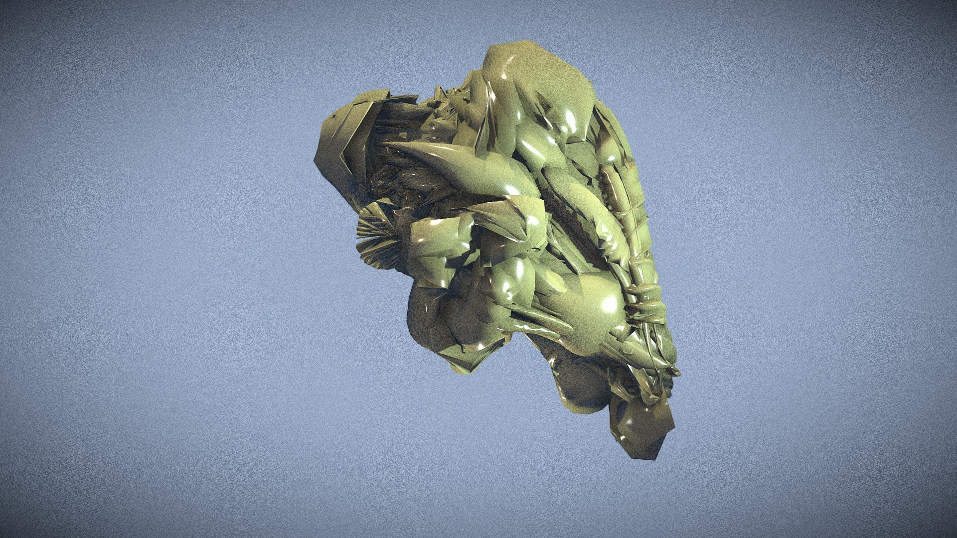Happiness IV — Sketchfab embed 3D viewer