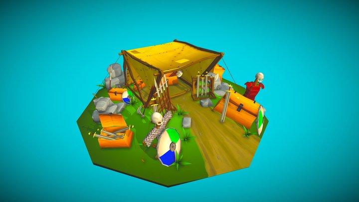 Arms dealer 3D Model