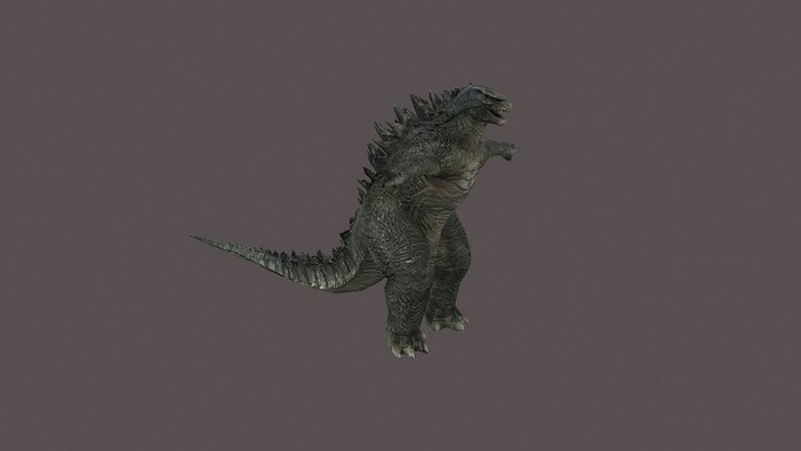 Godzilla 2014 3D Model