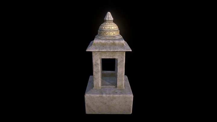 Shrine wip 3D Model