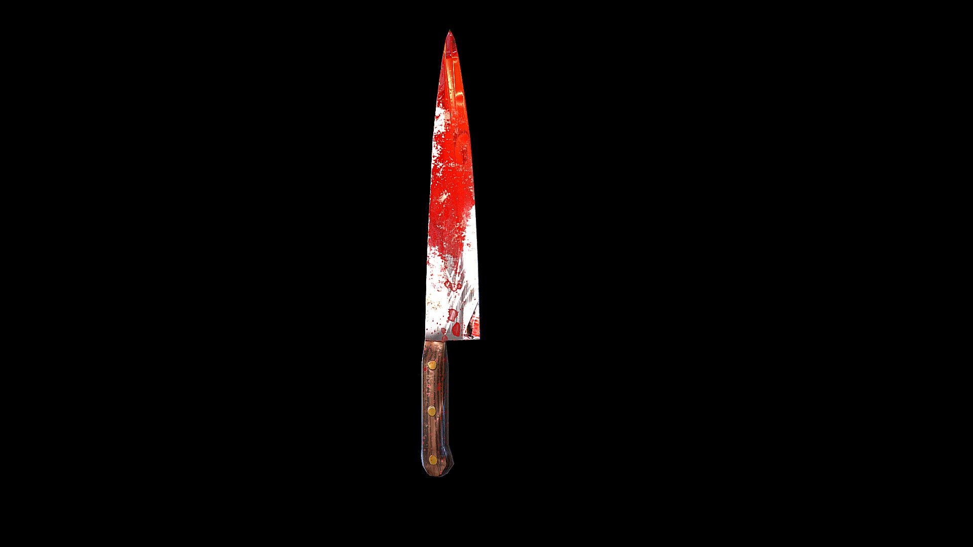 Michael Myers' Knife 3D Model.