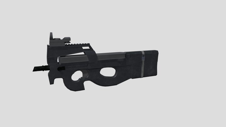 FN-P90 3D Model