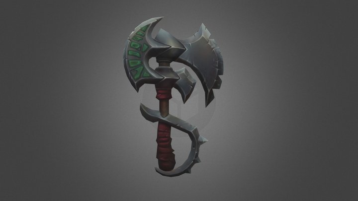 斧头 3D Model