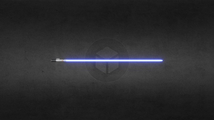 Skywalker Lightsaber (ANH, slightly simplified) – Free 3D Model STL