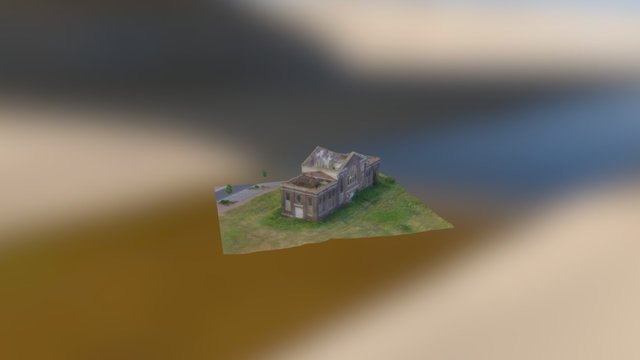 Willich, Germany - Old Building 3D Model