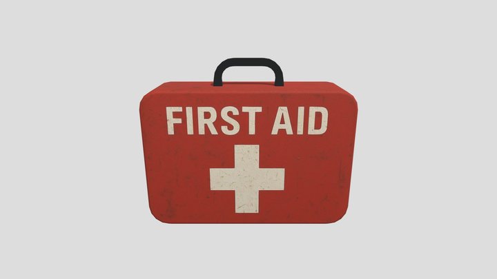 First aid kit 3D Model