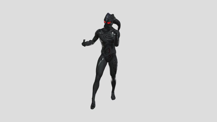 Luid man 3D Model