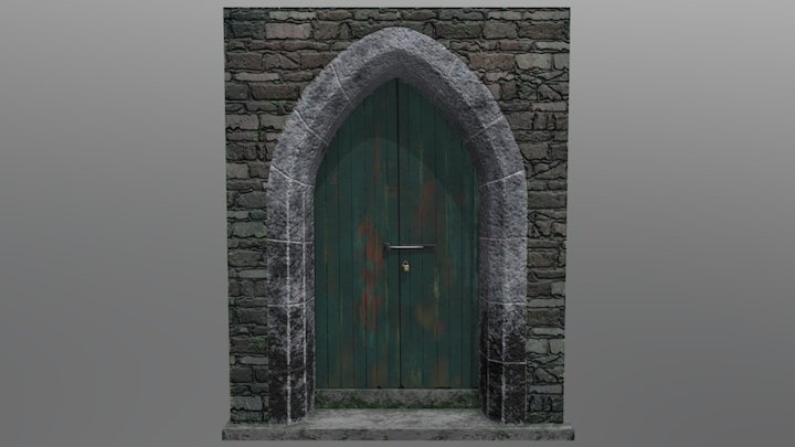Door entryway 3D Model