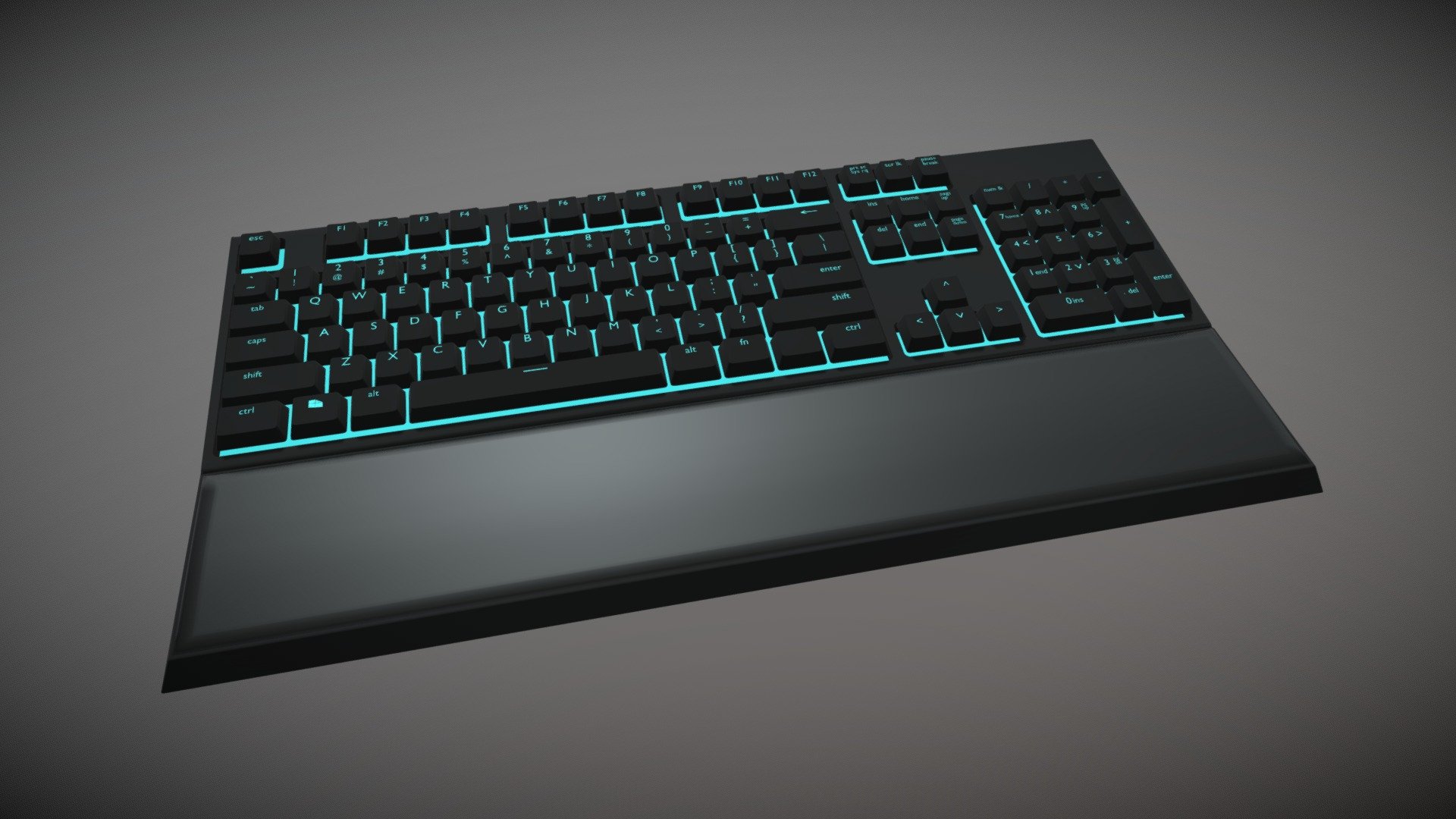 Keyboard (Razer Ornata) - Download Free 3D model by abtinma1382 ...