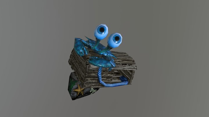 Crab Ward for Dota 2 3D Model