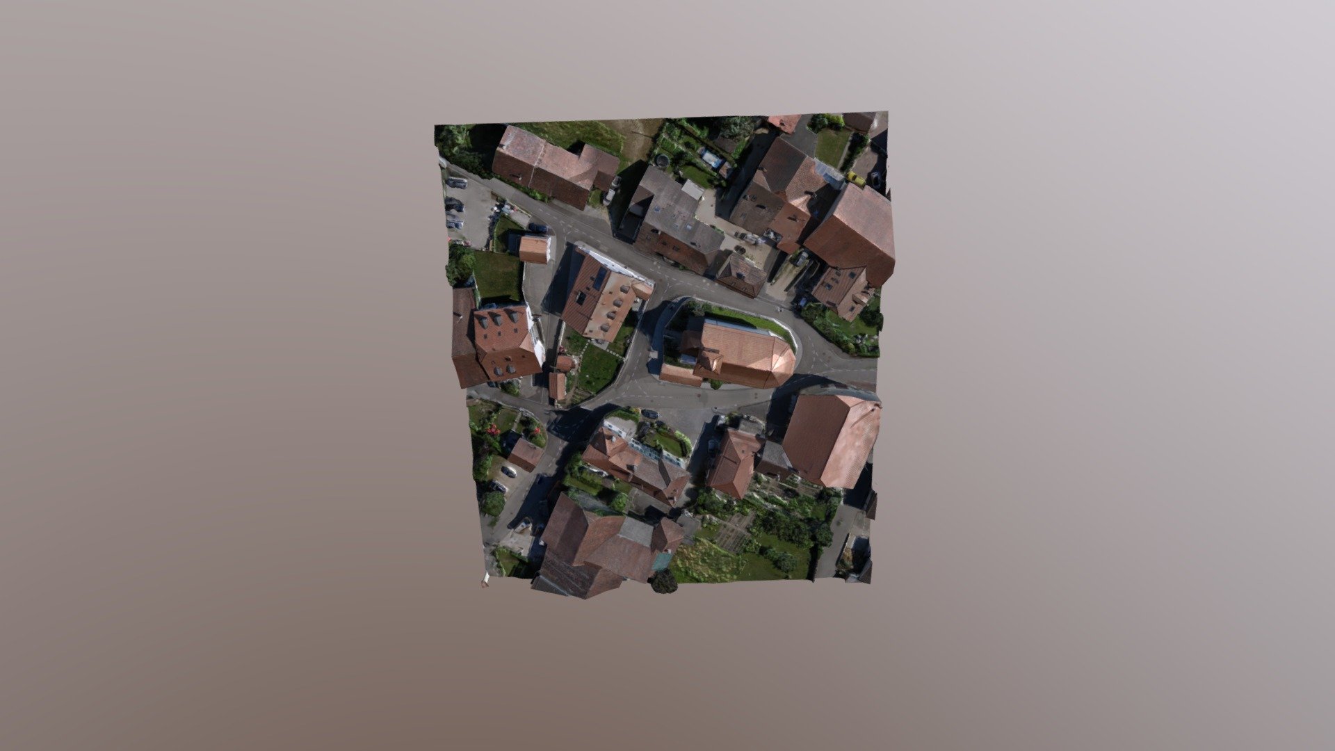 City mesh modle based on UAV image