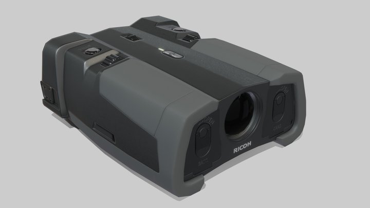 Enhanced Binoculars 3D Model
