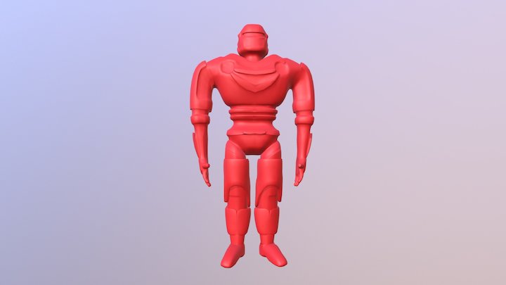 Cyborg 3D Model