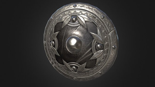 Fantasy Shield | PBR 3D Model