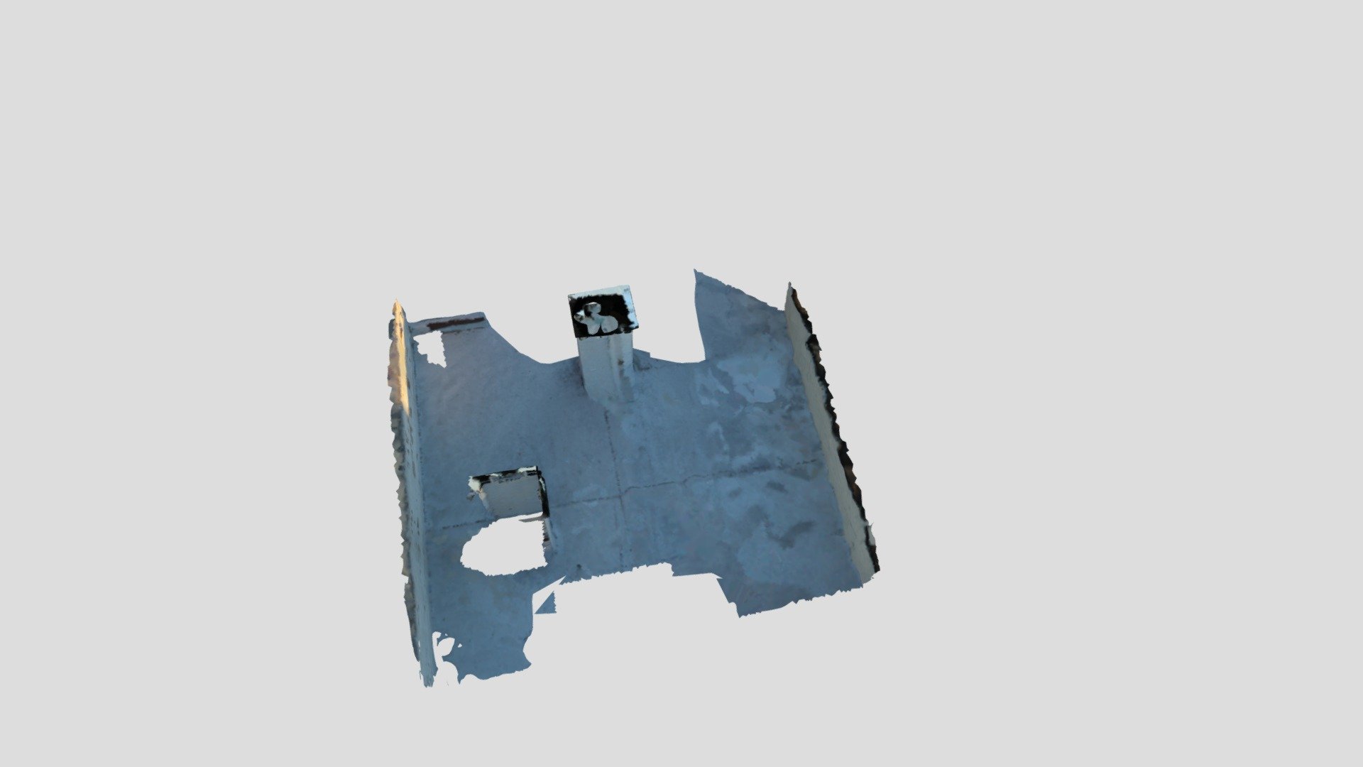 ruinas de terraza