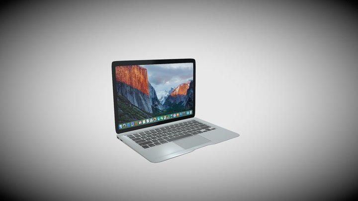 MacBook Air 3D Model