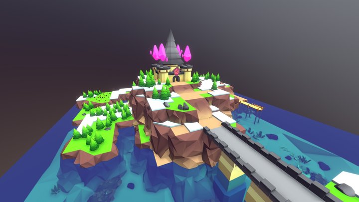 Magic Castle 3D Model